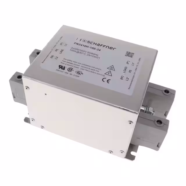 FN2410H-100-34 Schaffner EMC Inc.  Modules de filtrage de ligne électrique